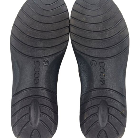 Ecco Sky Quick Fasten Suede/Nubuck Sneakers EUC $117 size 37 US 6/6.5   FS2190 - Picture 6 of 10